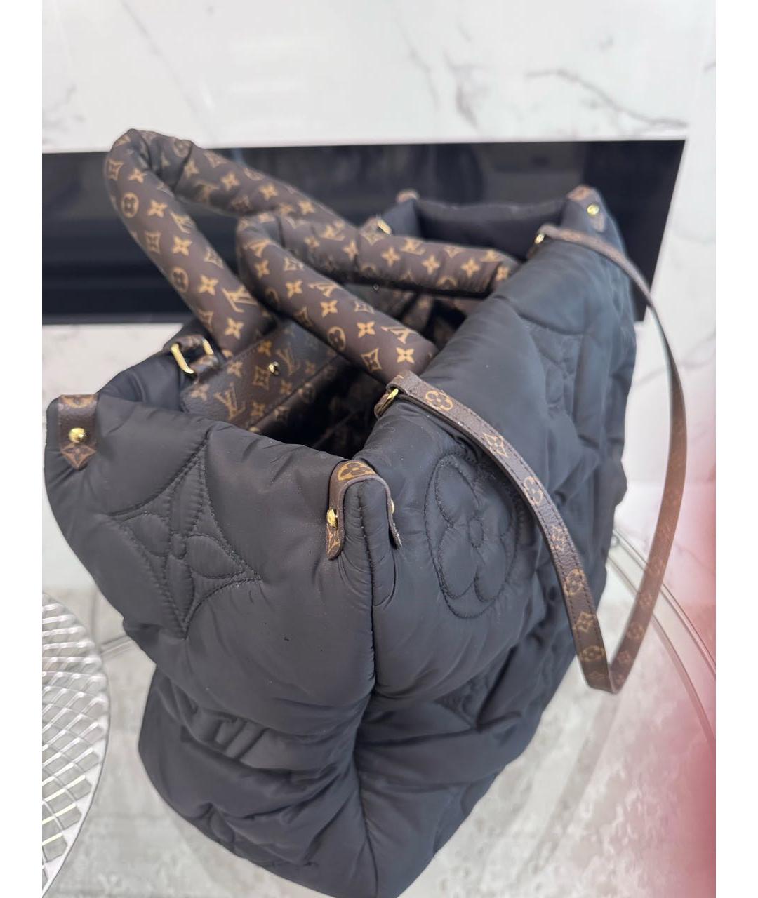 LOUIS VUITTON Черная сумка тоут, фото 2