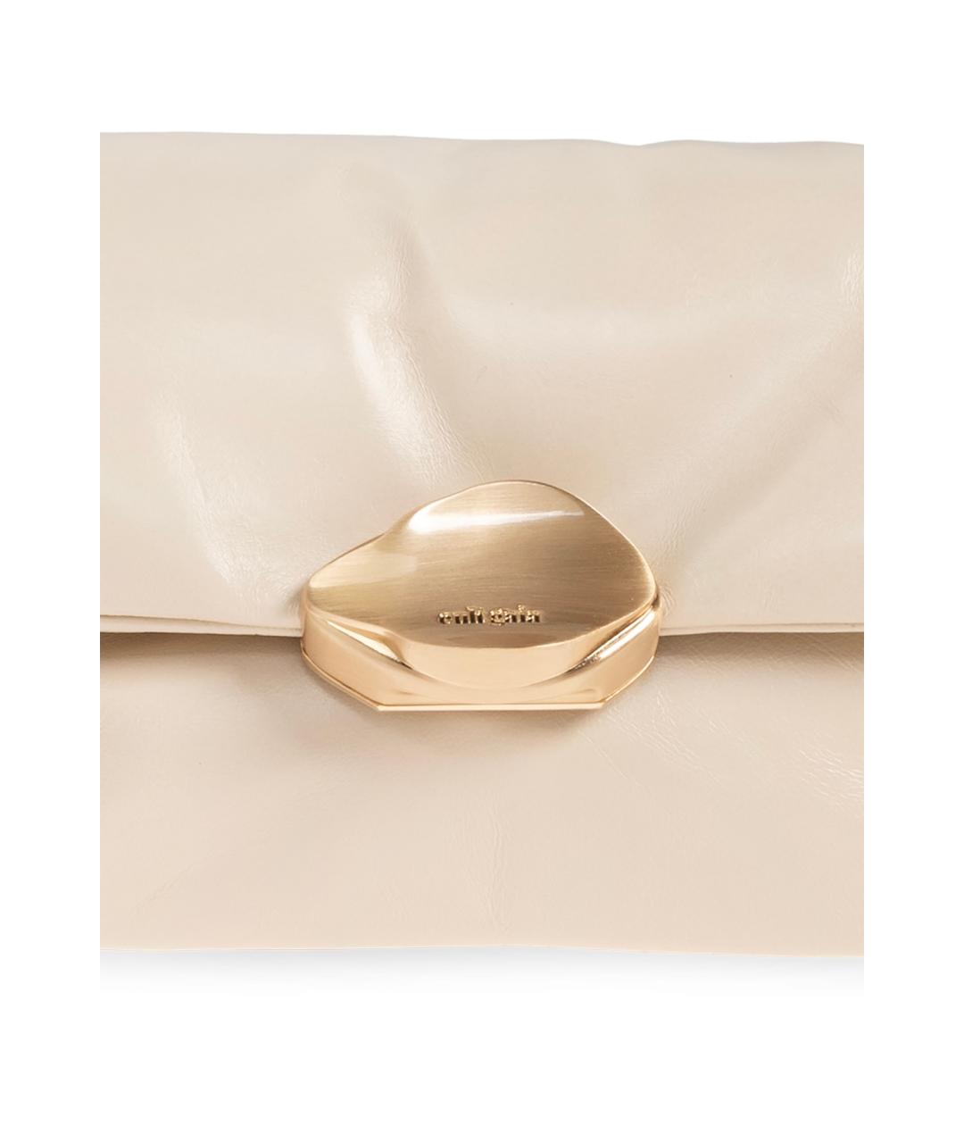 CULT GAIA Бежевая сумка с короткими ручками, фото 6