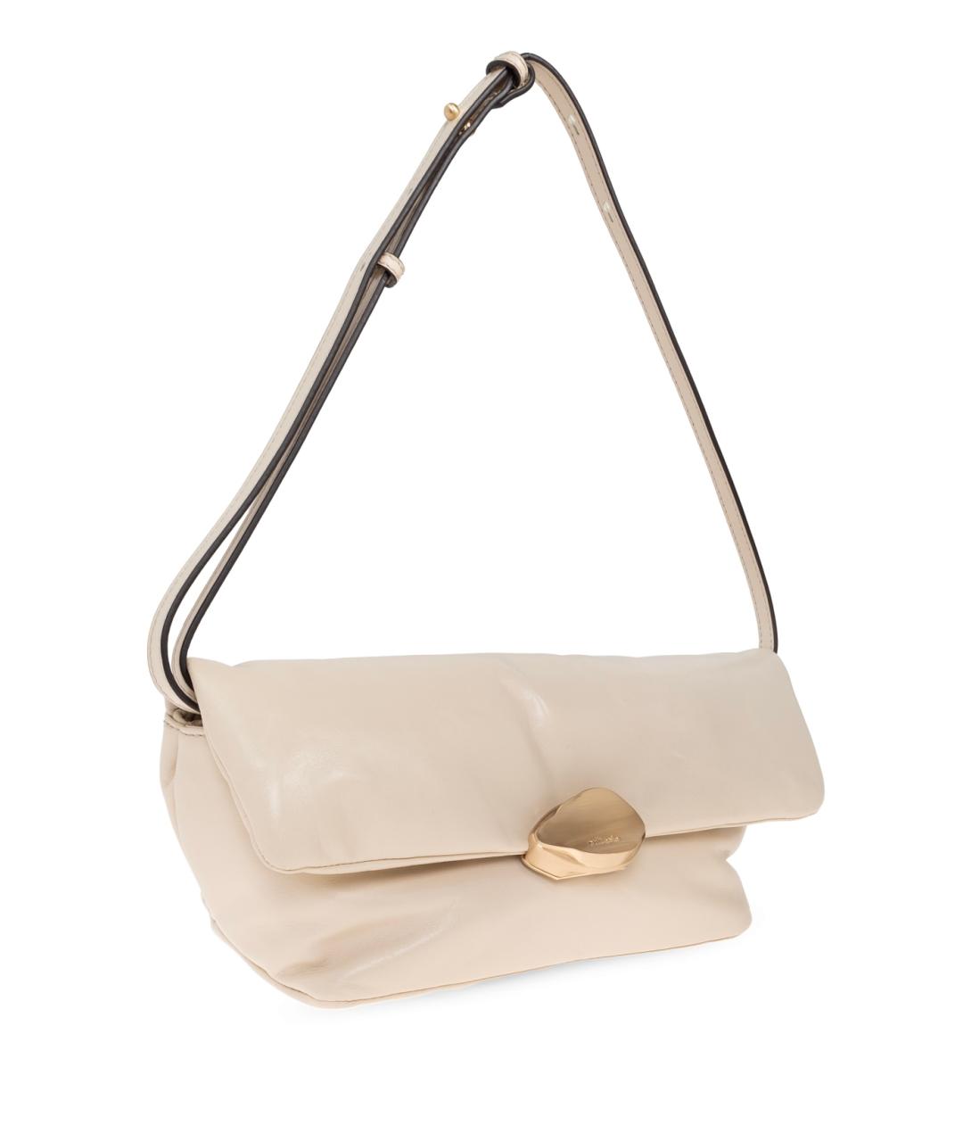 CULT GAIA Бежевая сумка с короткими ручками, фото 3