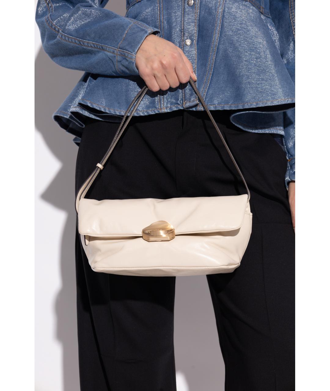 CULT GAIA Бежевая сумка с короткими ручками, фото 2