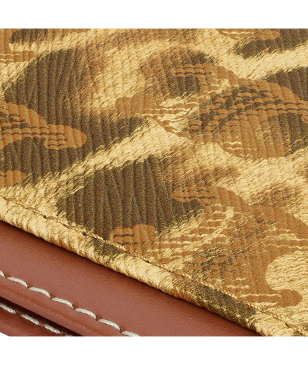 CELINE Коричневый кожаный кардхолдер, фото 4