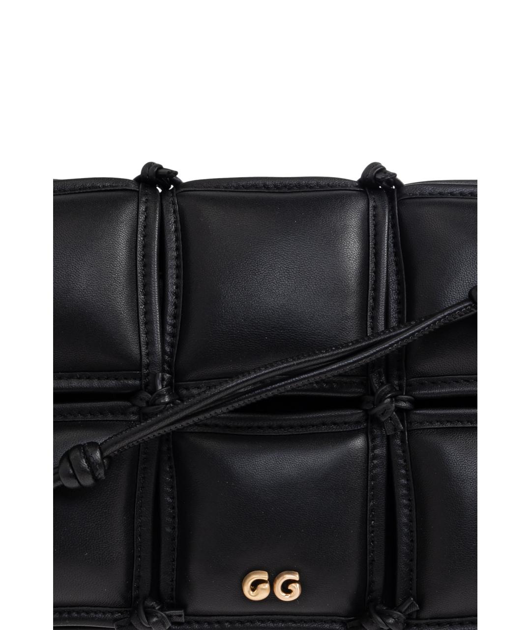 CULT GAIA Черная кожаная сумка через плечо, фото 6