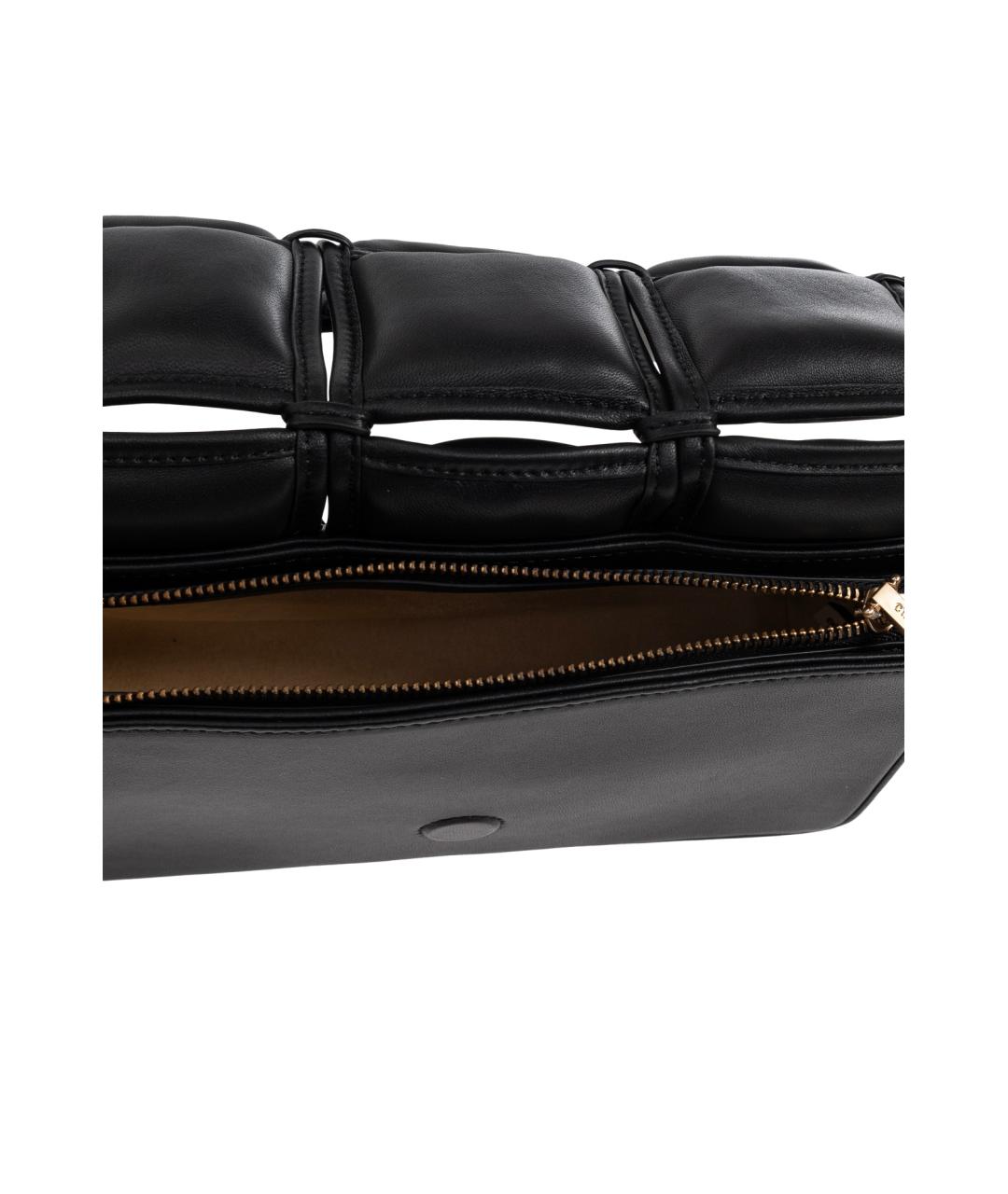 CULT GAIA Черная кожаная сумка через плечо, фото 5