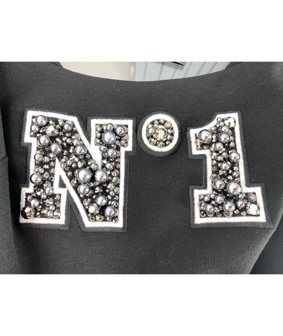 PHILIPP PLEIN Черное вискозное платье, фото 4