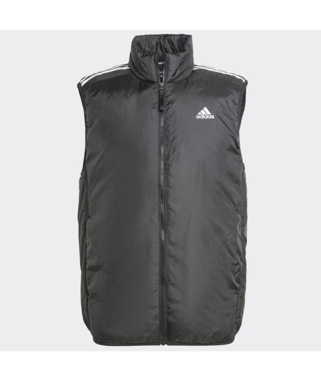 ADIDAS Черный полиэстеровый жилет, фото 6