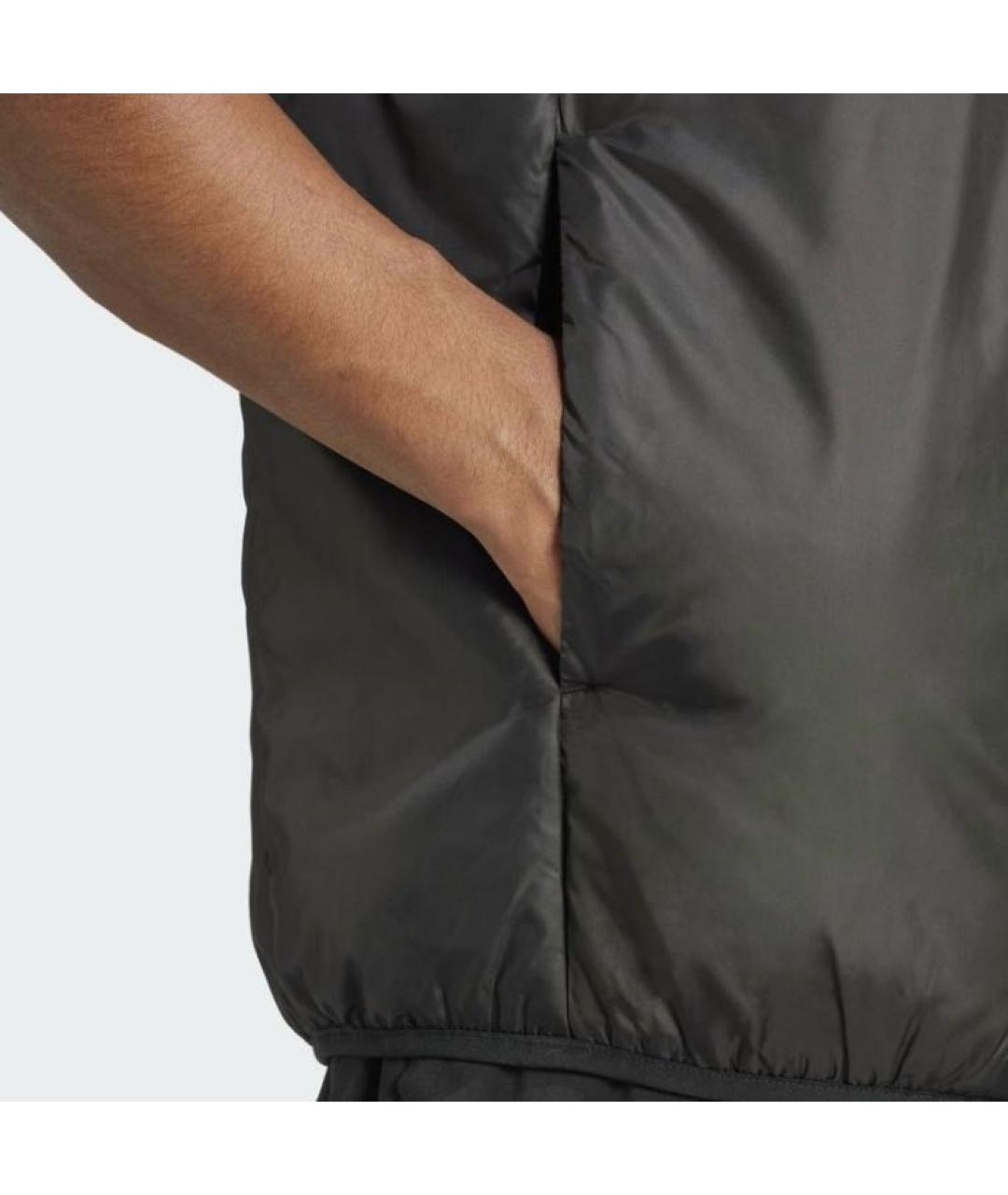 ADIDAS Черный полиэстеровый жилет, фото 5