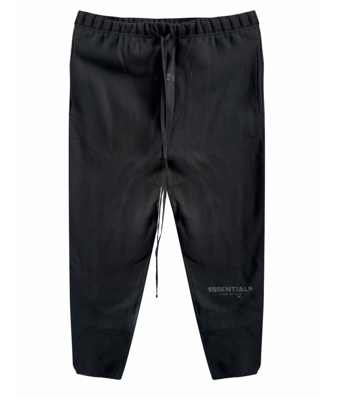 FEAR OF GOD ESSENTIALS Черные повседневные брюки, фото 1