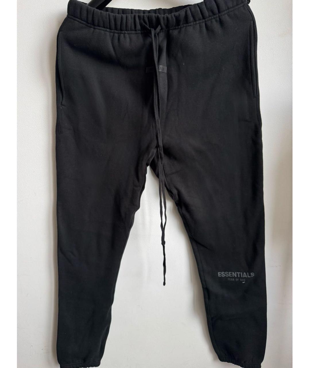 FEAR OF GOD ESSENTIALS Черные повседневные брюки, фото 8