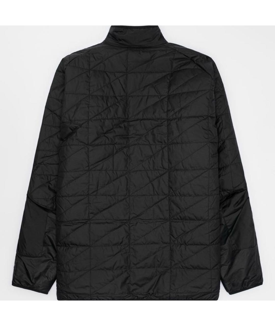 ADIDAS Черная полиамидовая куртка, фото 2