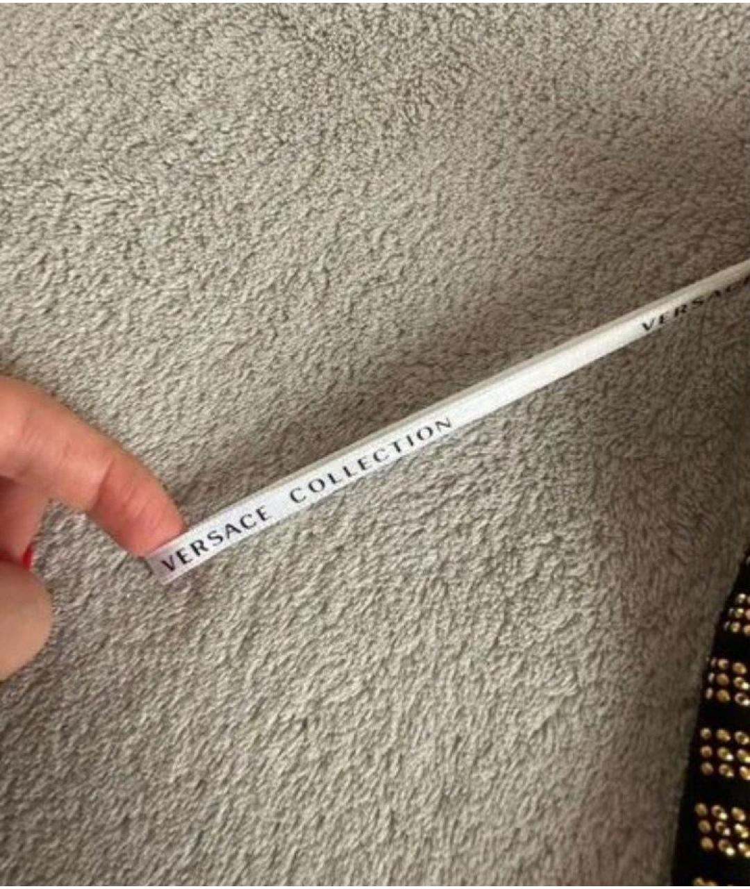 VERSACE COLLECTION Черное вечернее платье, фото 4