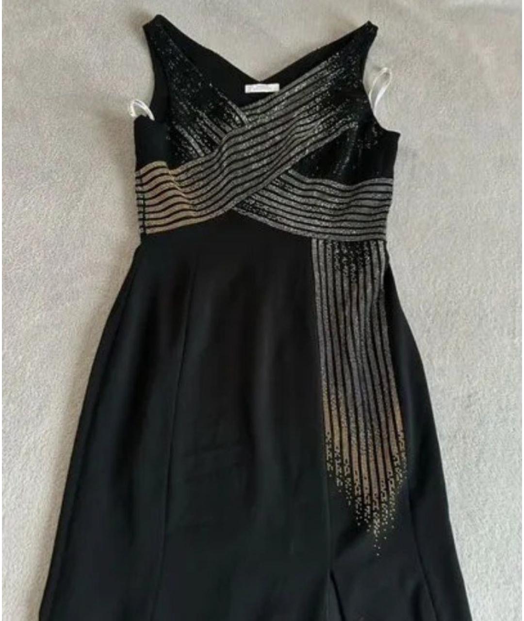 VERSACE COLLECTION Черное вечернее платье, фото 7