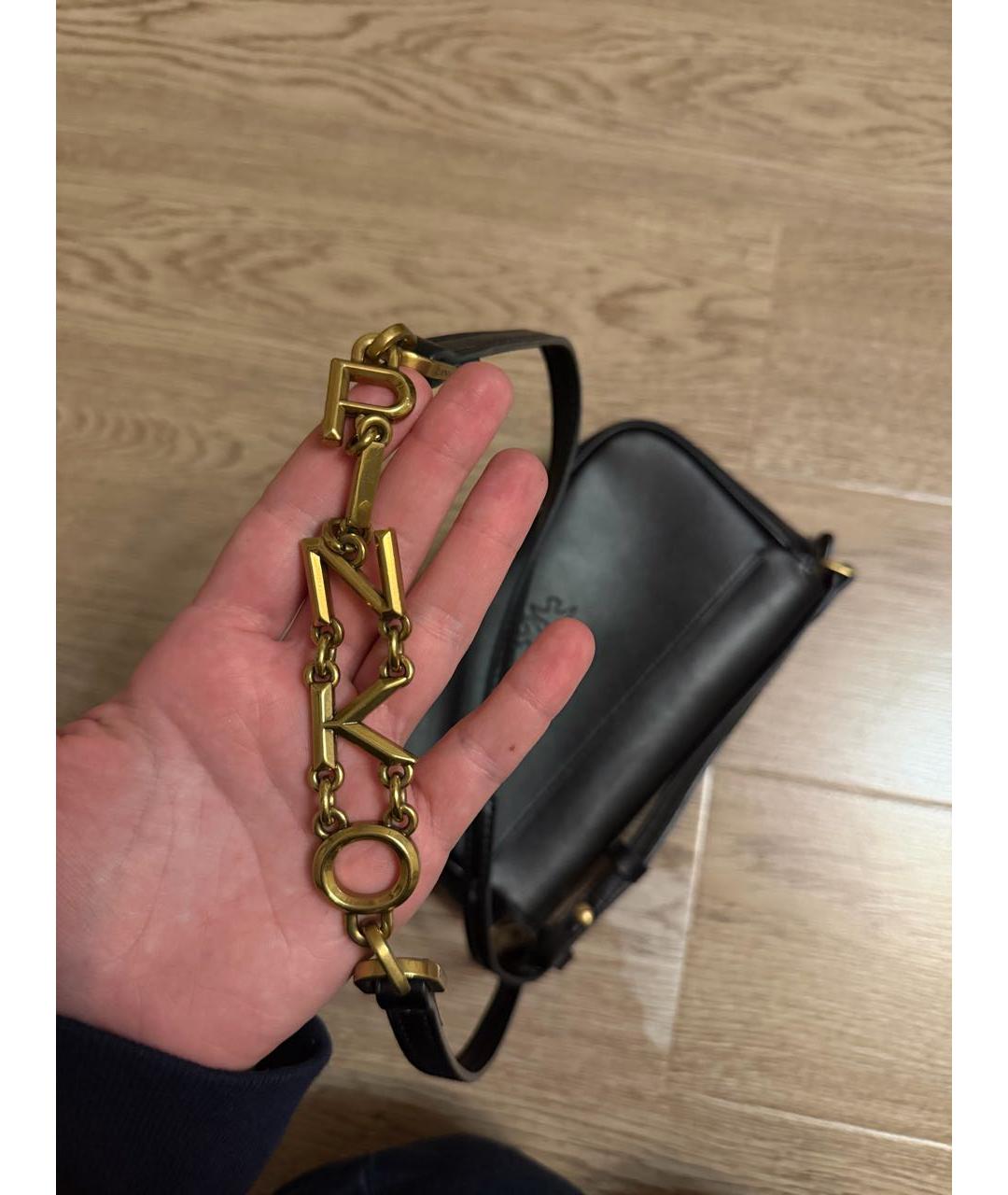 PINKO Черная сумка через плечо, фото 3