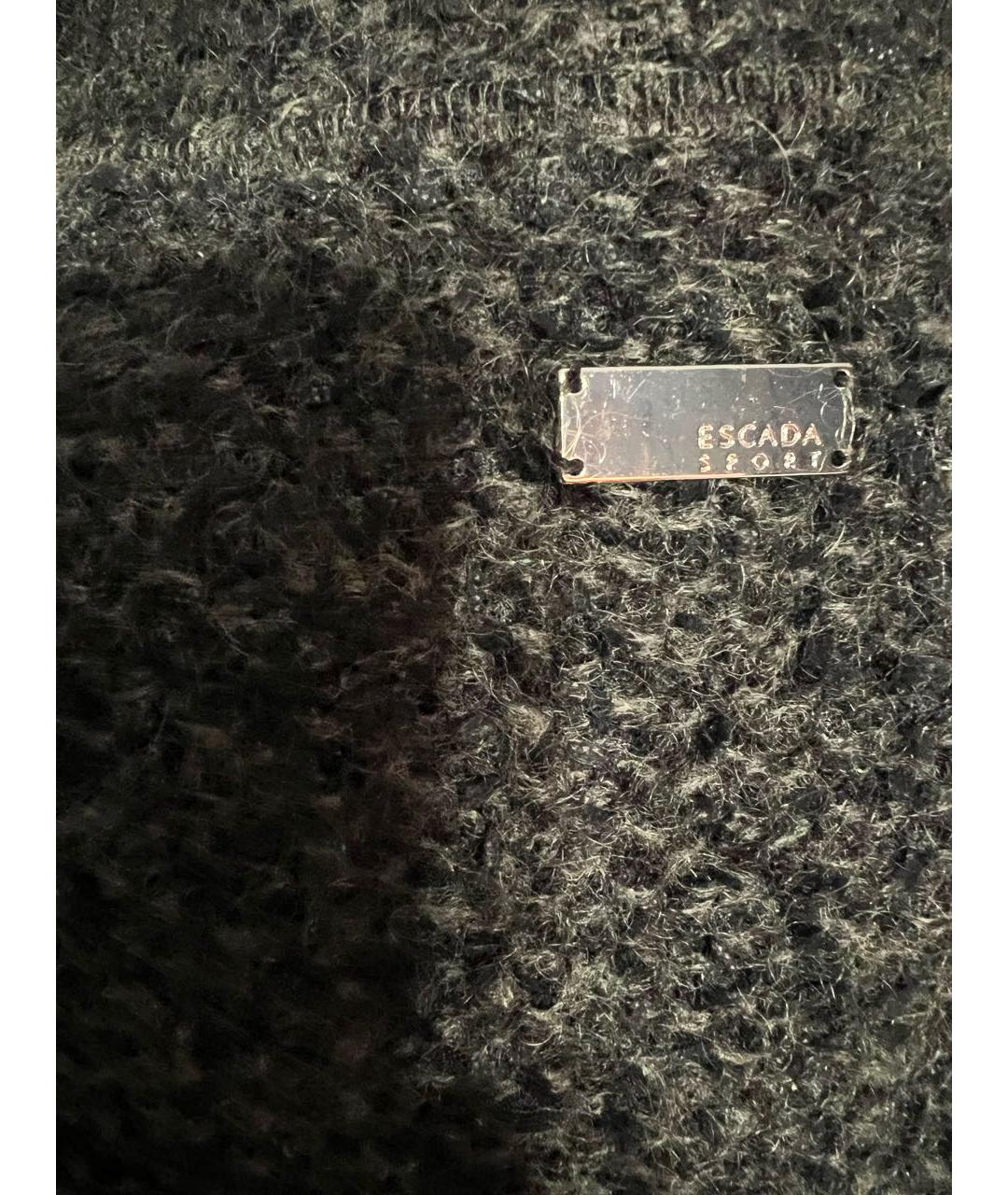 ESCADA Серый шерстяной кардиган, фото 5