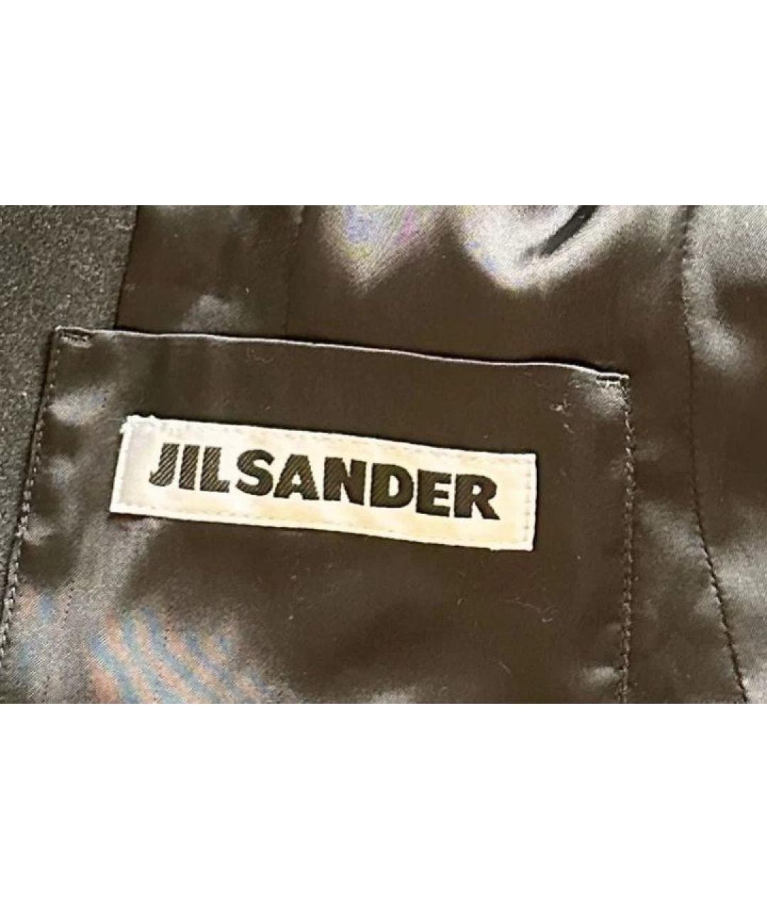 JIL SANDER Серый шерстяной жакет/пиджак, фото 4