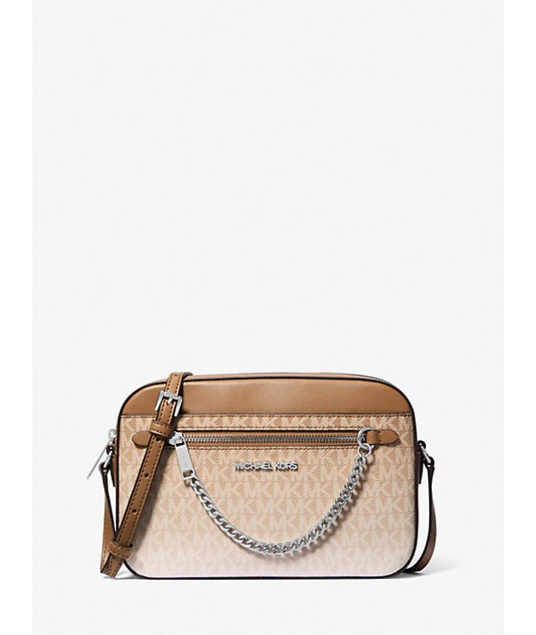 MICHAEL KORS Бежевая сумка через плечо, фото 6