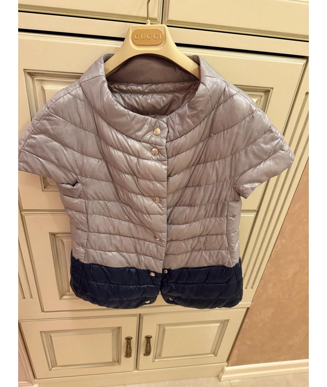 HERNO Бежевый полиамидовый жилет, фото 2