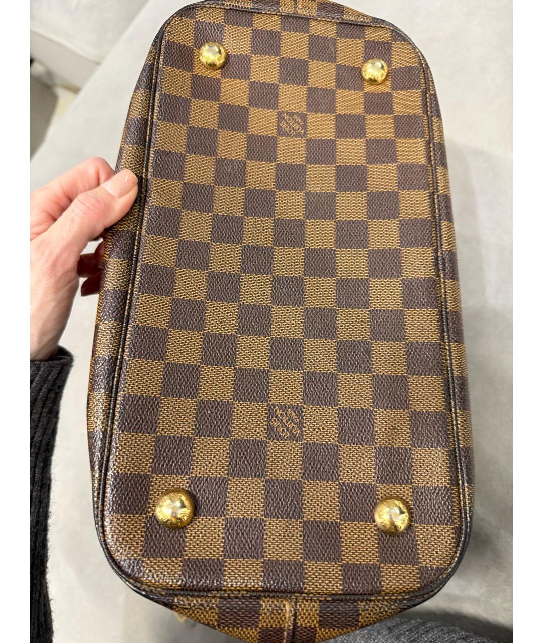 LOUIS VUITTON Коричневая сумка тоут, фото 5