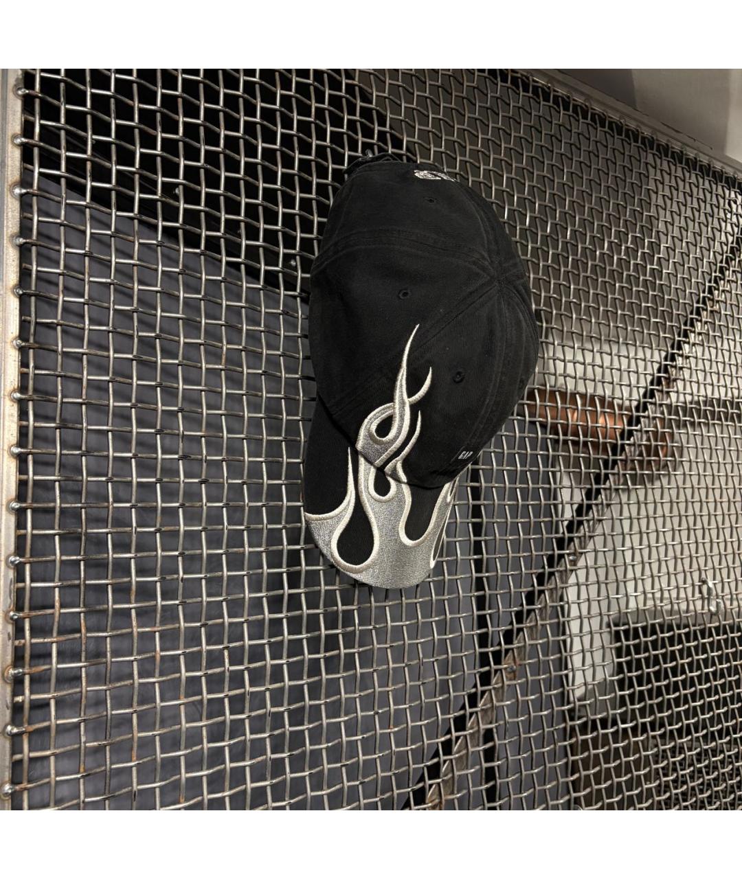 YEEZY Черная хлопковая кепка/бейсболка, фото 5
