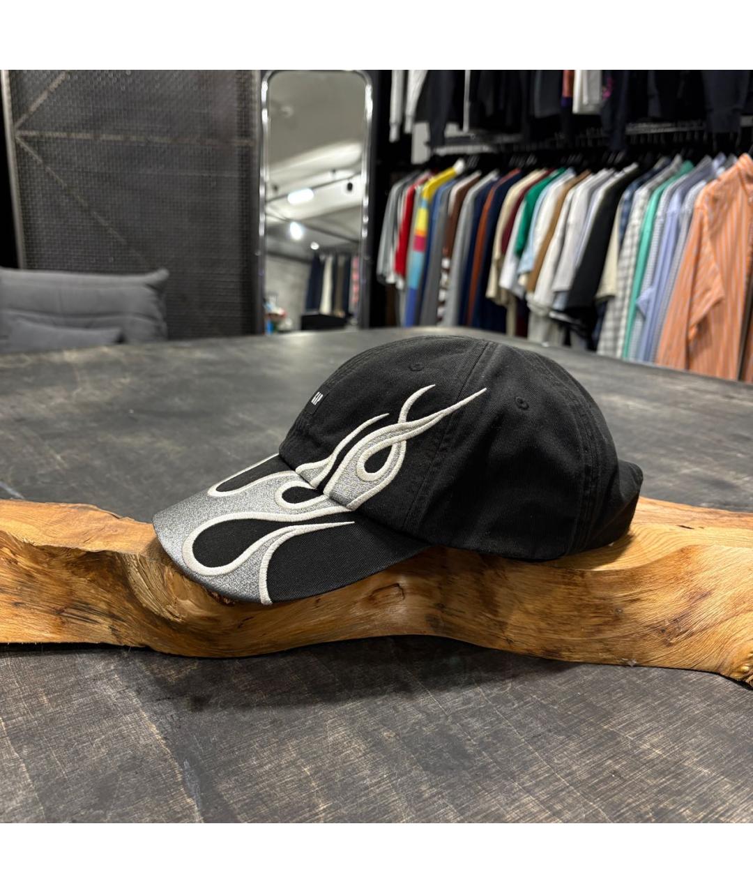 YEEZY Черная хлопковая кепка/бейсболка, фото 3