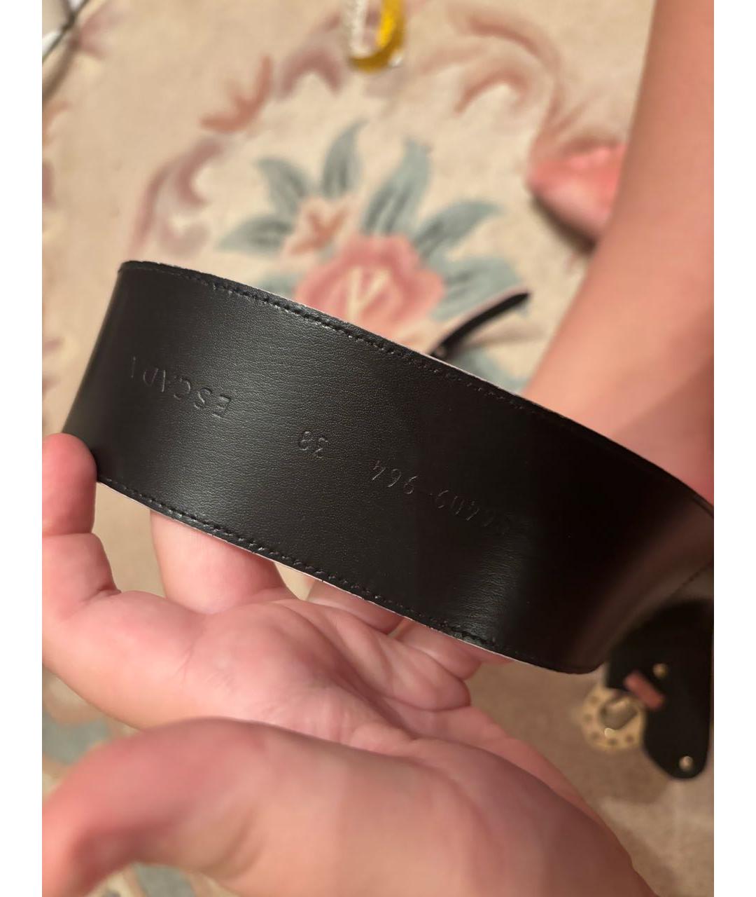 ESCADA Розовый замшевый ремень, фото 3