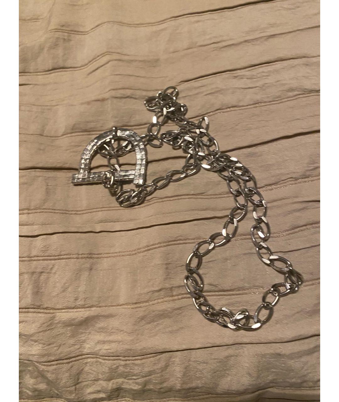 CHRISTIAN DIOR Серебрянный брелок, фото 2