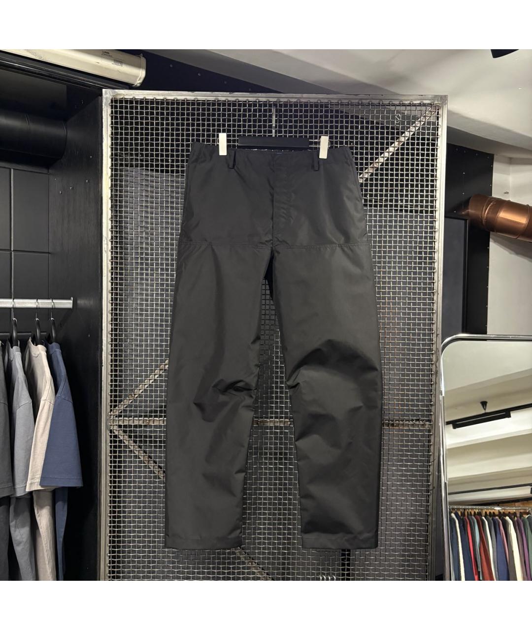 YEEZY Черные синтетические повседневные брюки, фото 5