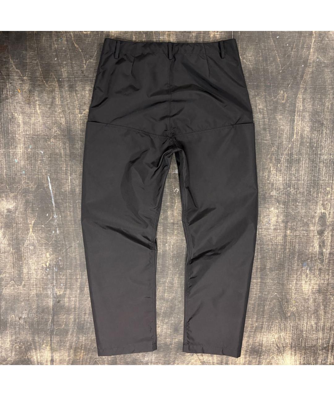 YEEZY Черные синтетические повседневные брюки, фото 3