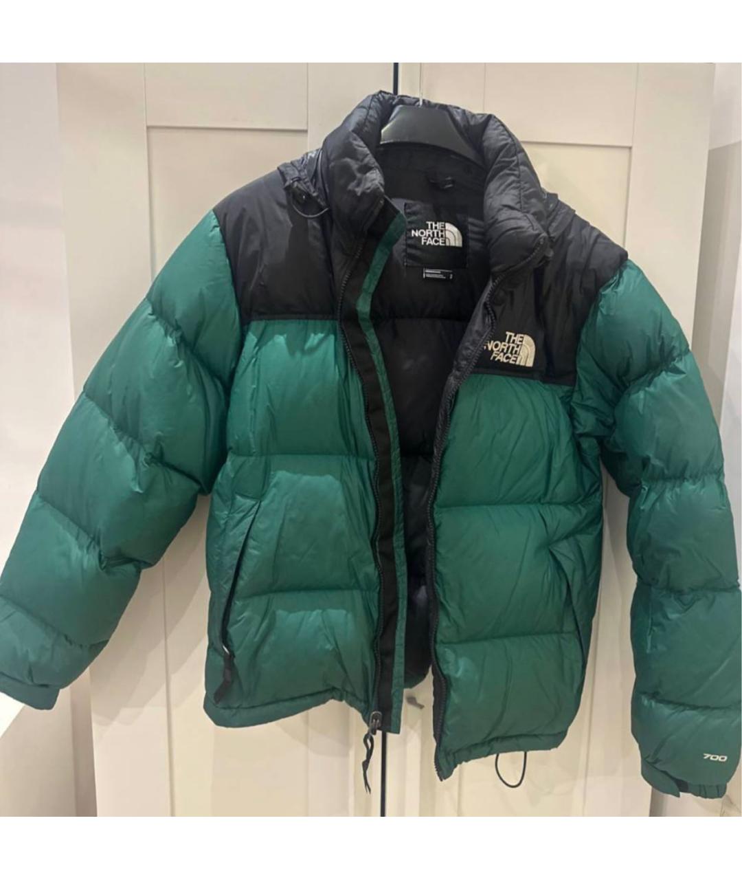 THE NORTH FACE Зеленый пуховик, фото 2