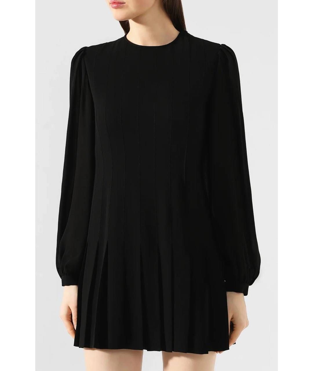 SAINT LAURENT Черное платье, фото 4