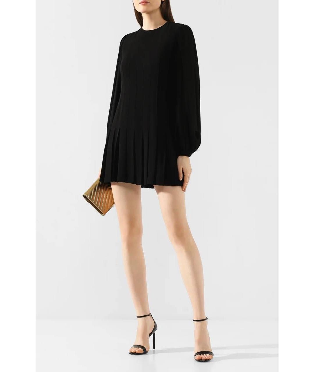 SAINT LAURENT Черное платье, фото 3