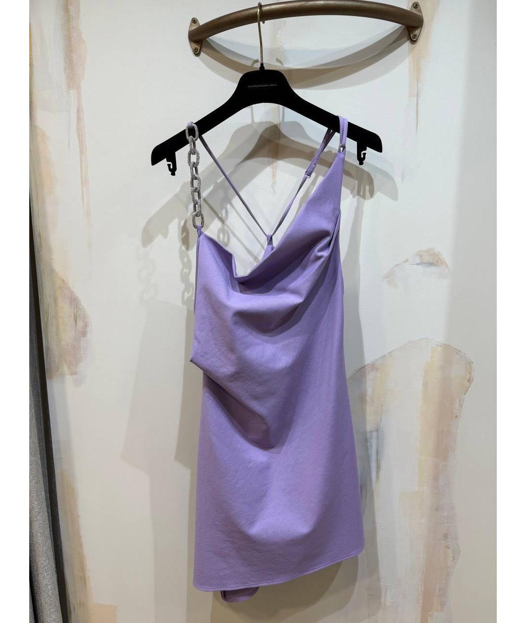 GIUSEPPE DI MORABITO Фиолетовое платье, фото 4