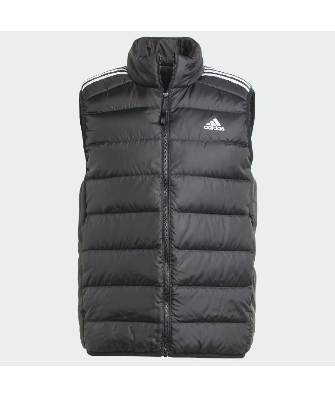 ADIDAS Черный полиэстеровый жилет, фото 6