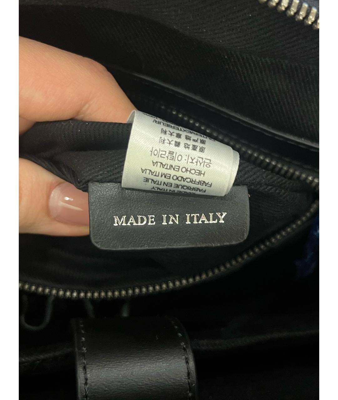 BURBERRY Антрацитовый портфель, фото 5