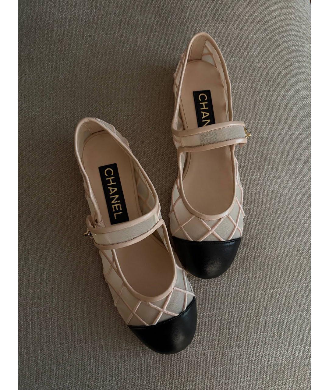 CHANEL Розовые балетки, фото 2