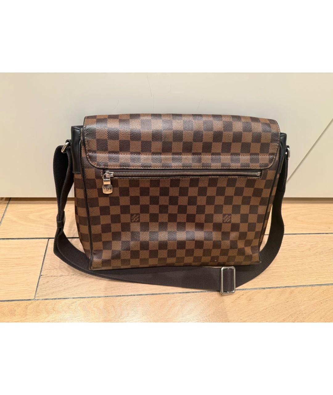 LOUIS VUITTON Коричневая сумка на плечо, фото 2