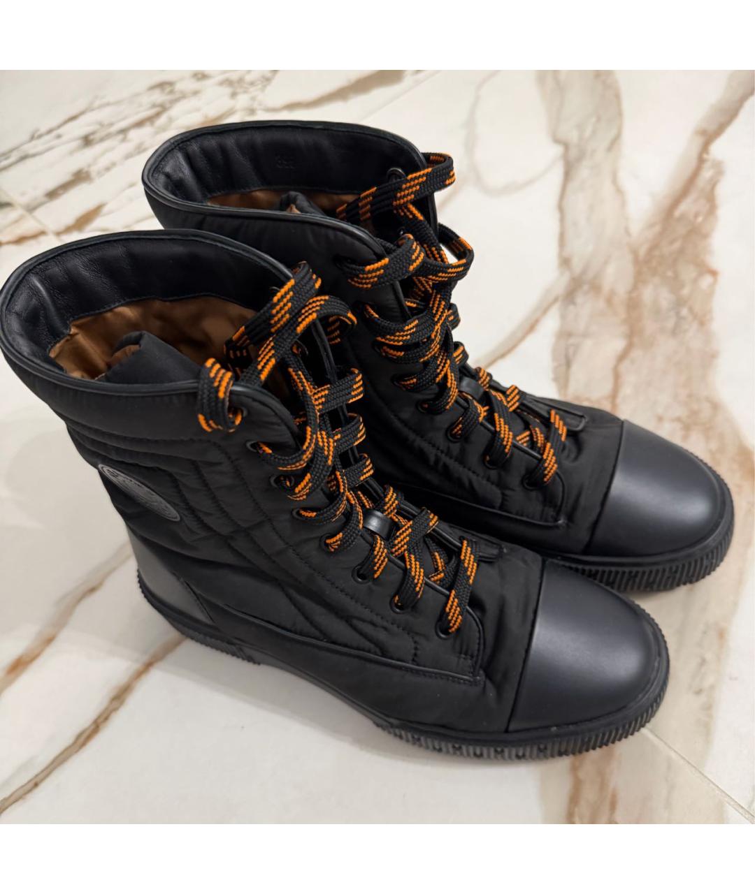 HERMES Черные ботинки, фото 8