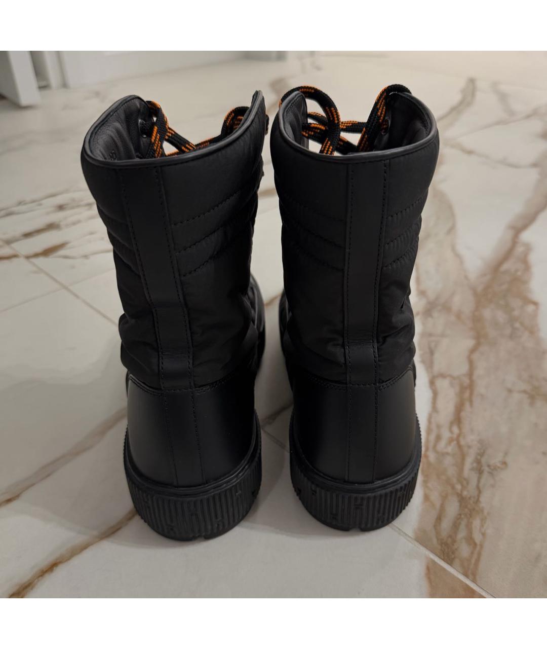 HERMES Черные ботинки, фото 4