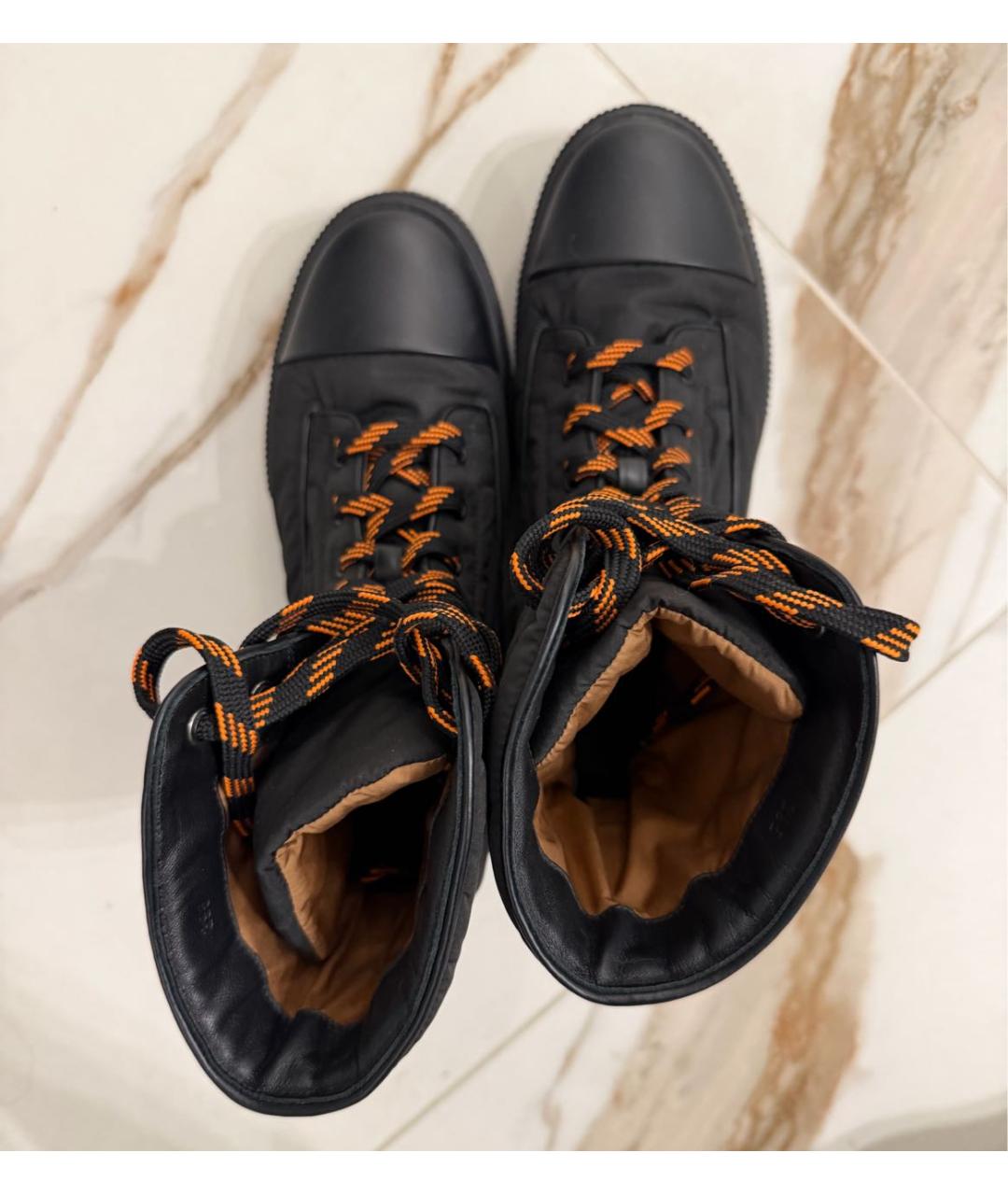 HERMES Черные ботинки, фото 3