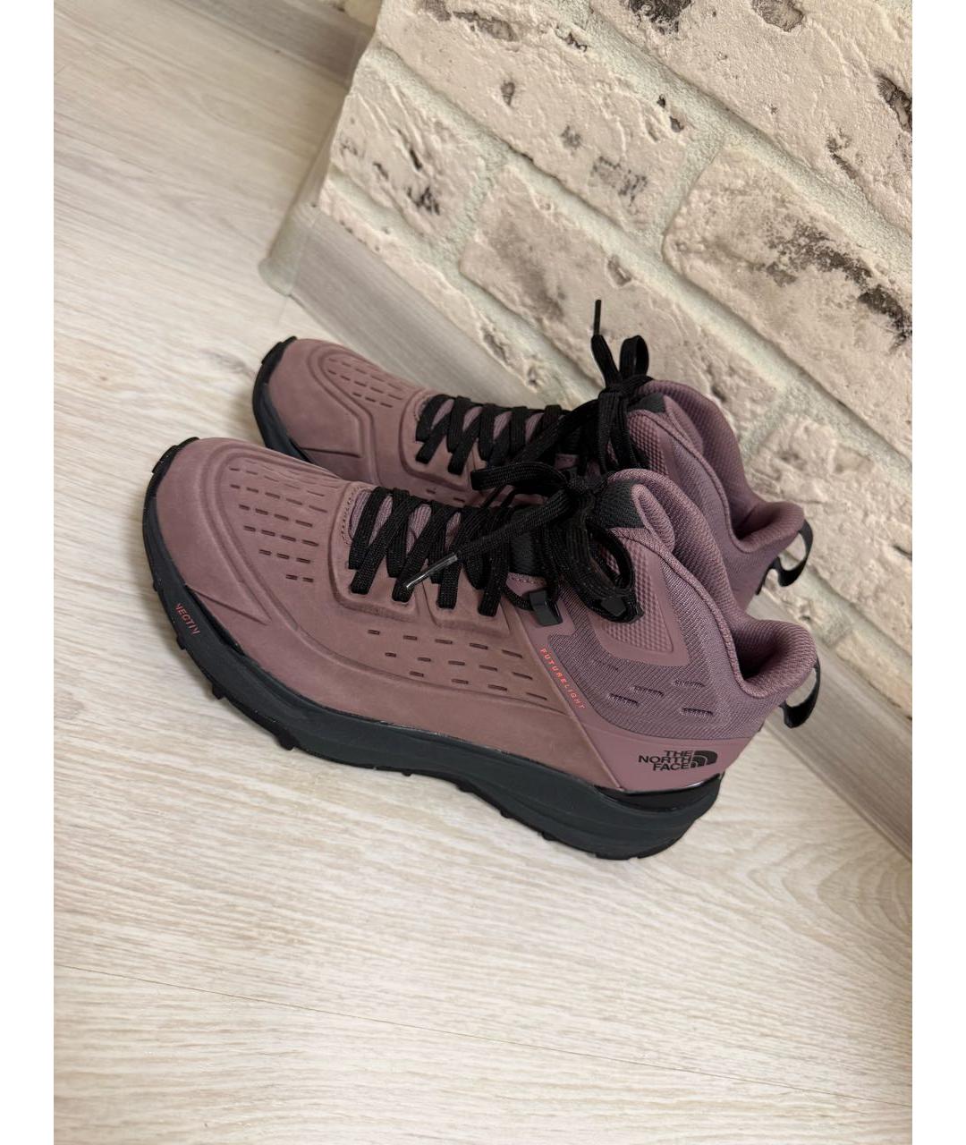 THE NORTH FACE Фиолетовые замшевые ботинки, фото 5