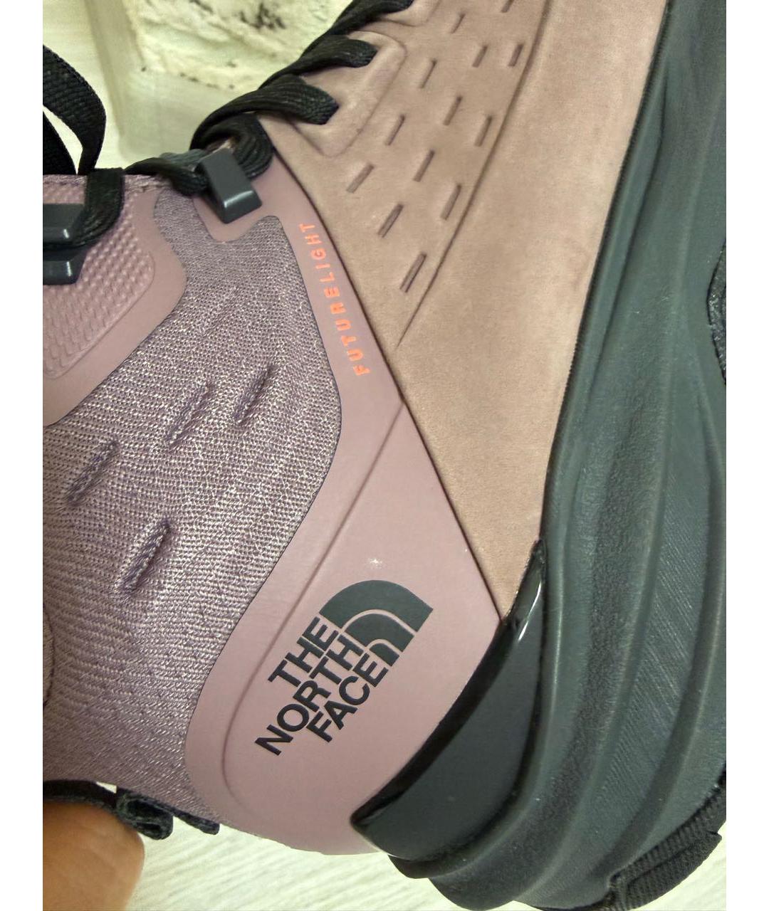 THE NORTH FACE Фиолетовые замшевые ботинки, фото 4