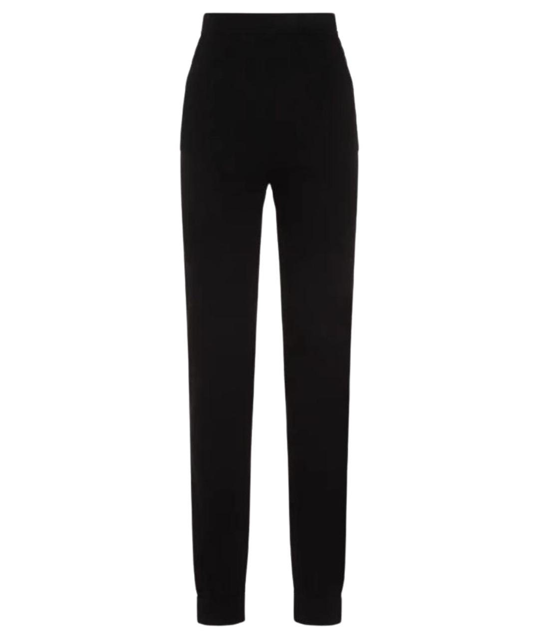 SAINT LAURENT Черные кашемировые леггинсы и велосипедки, фото 1