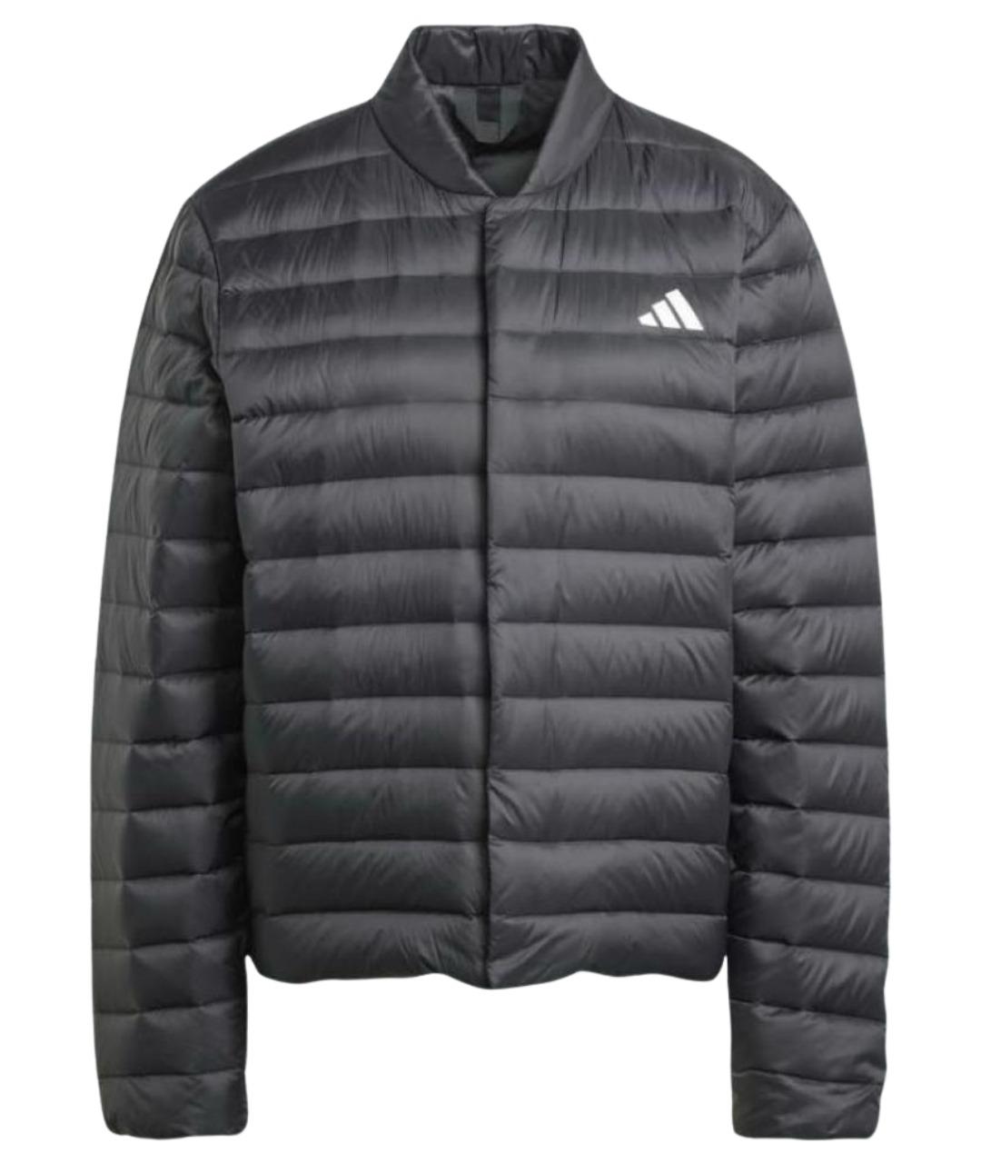 ADIDAS Черная полиамидовая куртка, фото 1