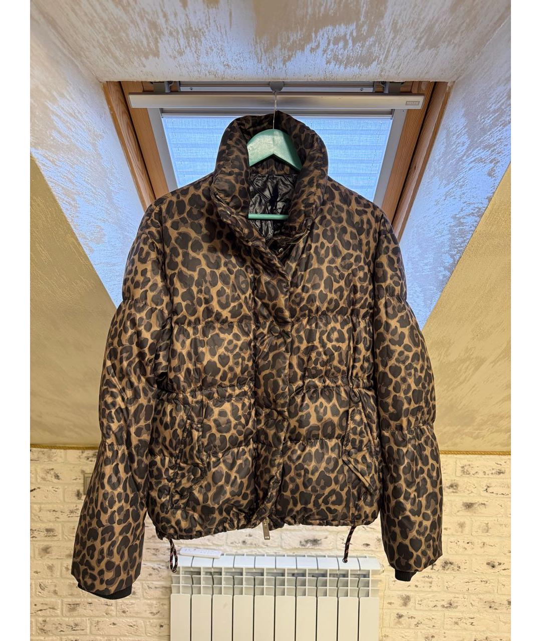 GOLDEN GOOSE DELUXE BRAND Коричневая полиэстеровая куртка, фото 5