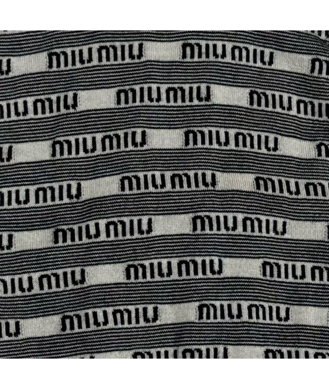 MIU MIU Мульти шерстяная жилетка, фото 5