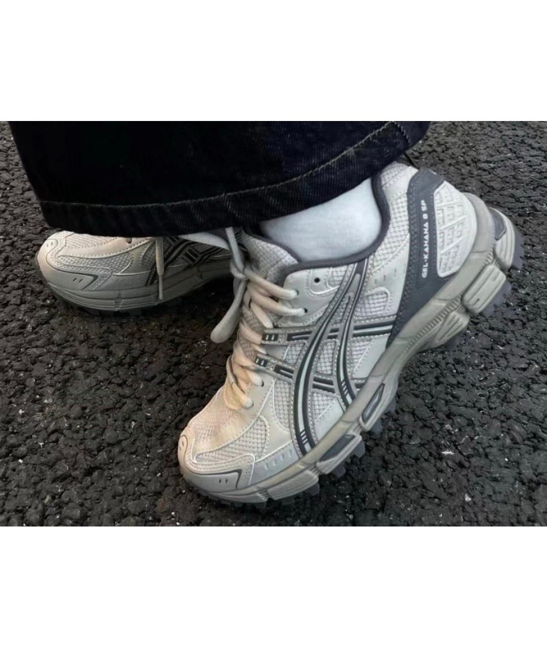 ASICS Бежевые низкие кроссовки / кеды, фото 9