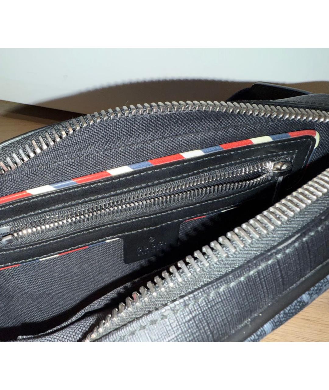 GUCCI Черная поясная сумка, фото 3