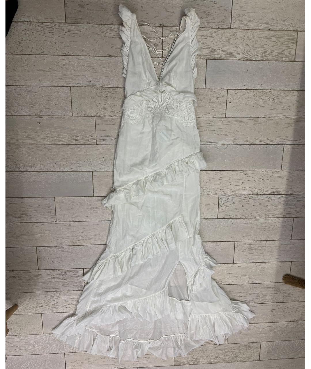 EMILIO PUCCI Белое шелковое коктейльное платье, фото 3