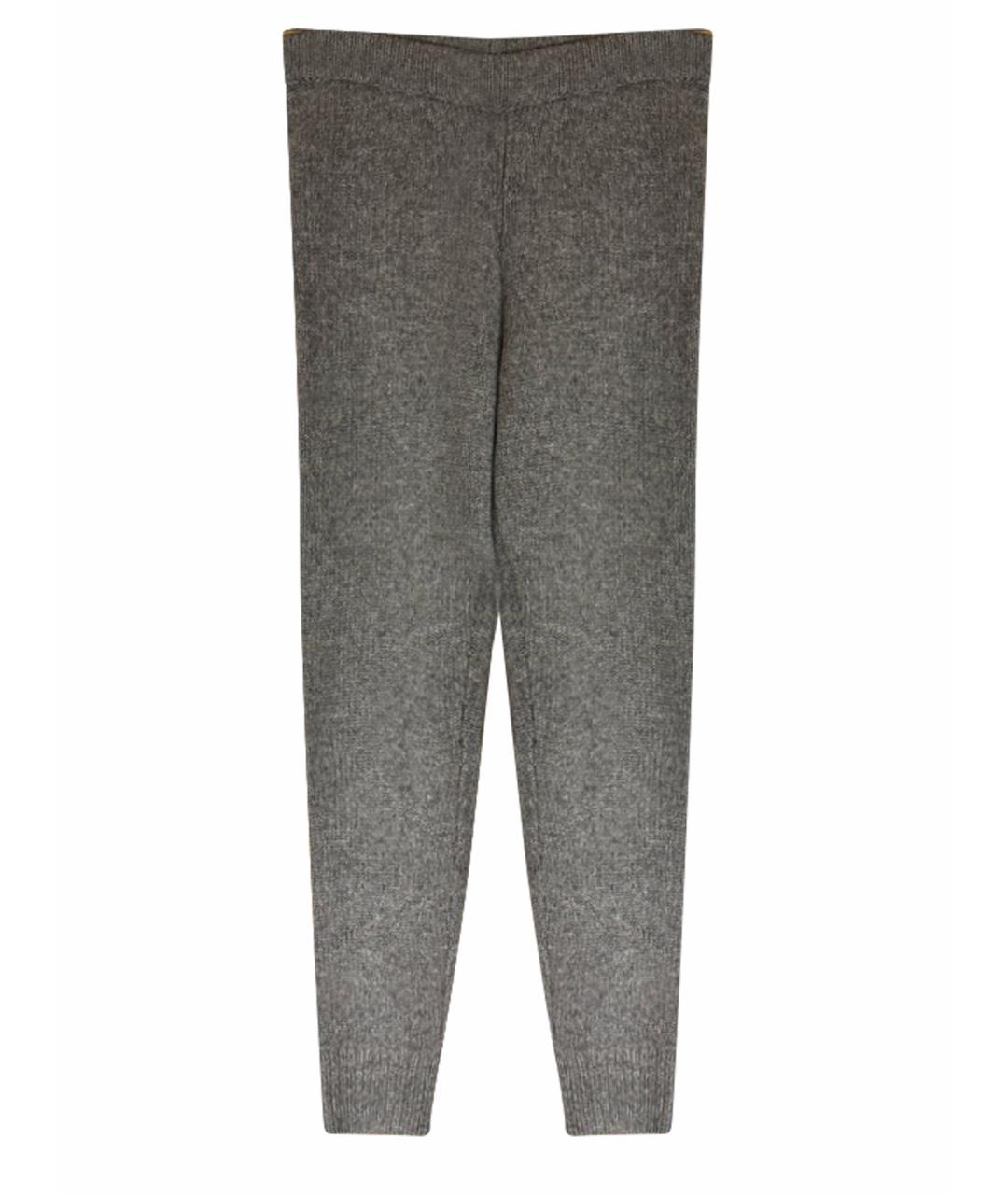 MONCLER Серые шерстяные леггинсы и велосипедки, фото 1