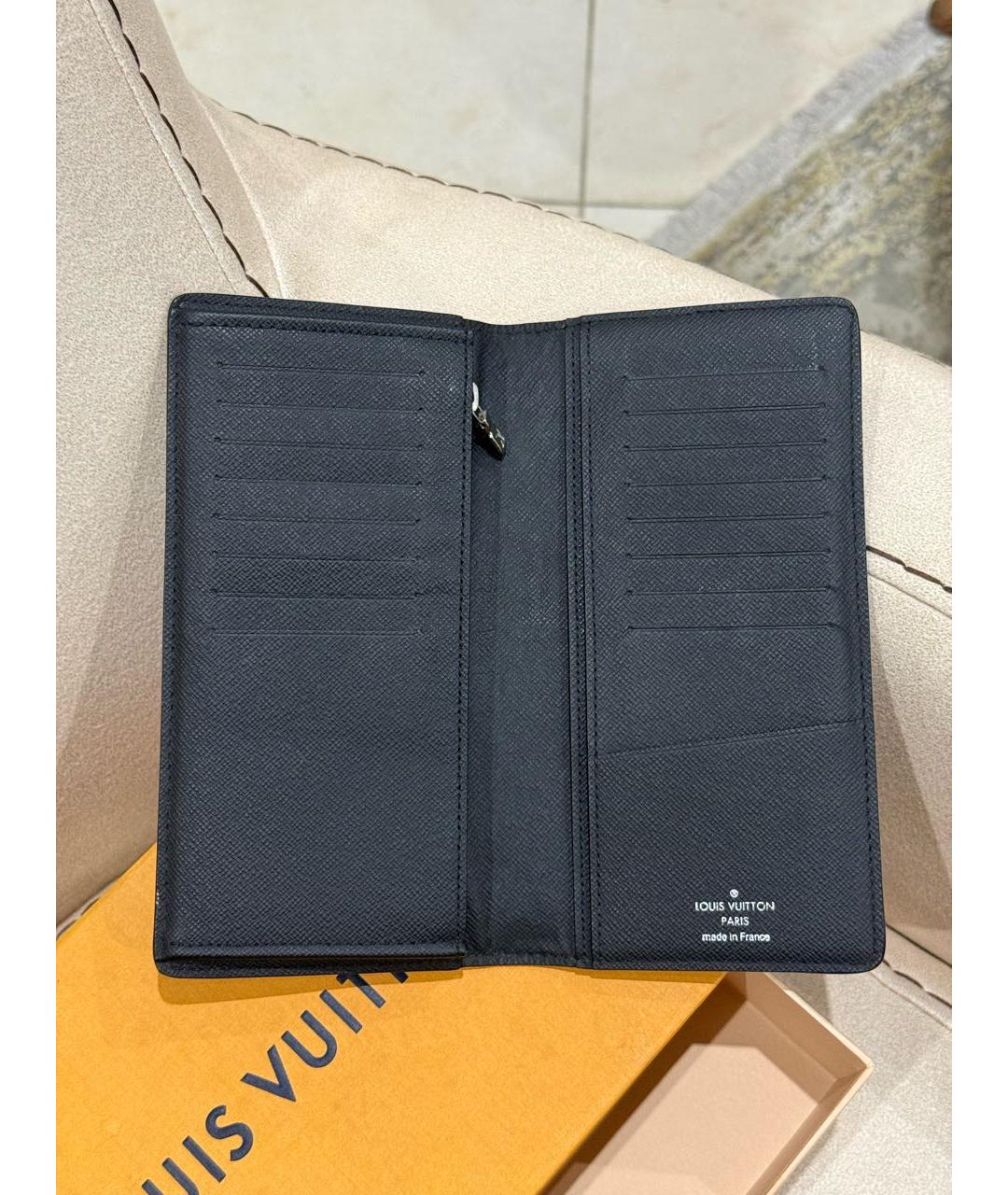 LOUIS VUITTON Черный кошелек, фото 3