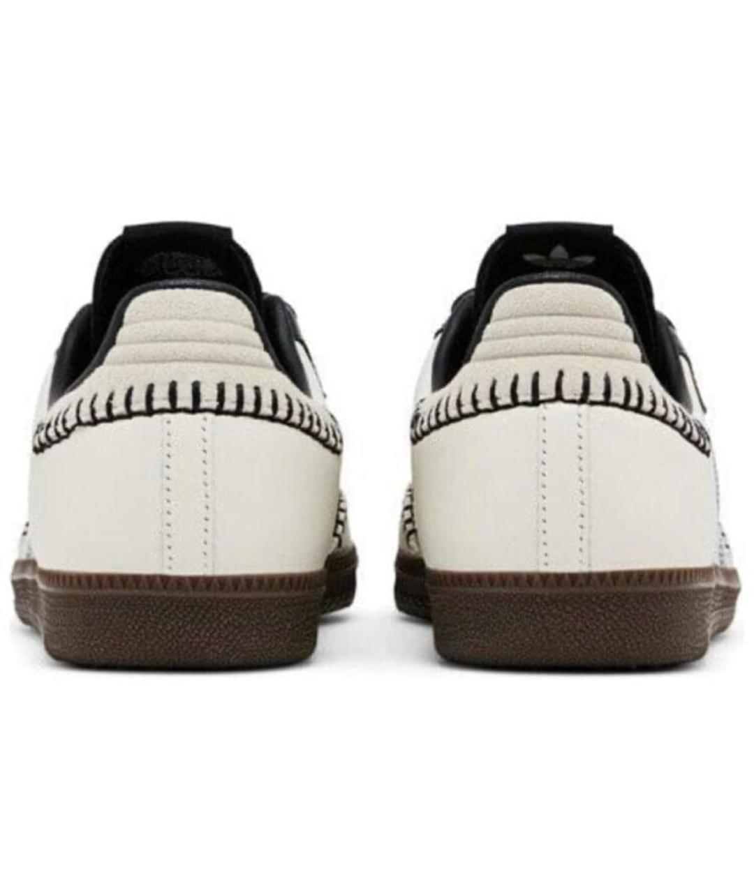 ADIDAS Белые кожаные кеды, фото 4